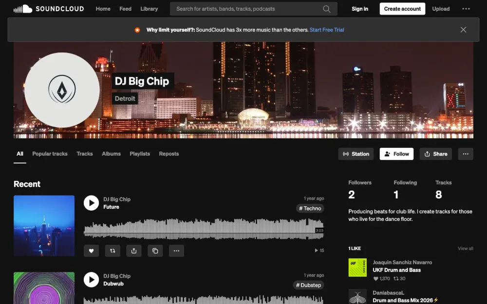 DJ Big Chip — screenshot